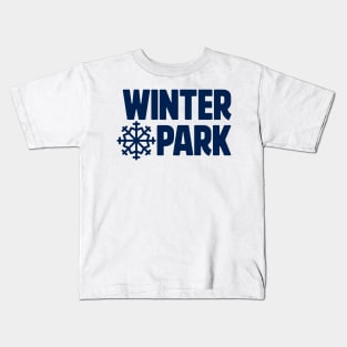 Vintage Winter Park Kids T-Shirt